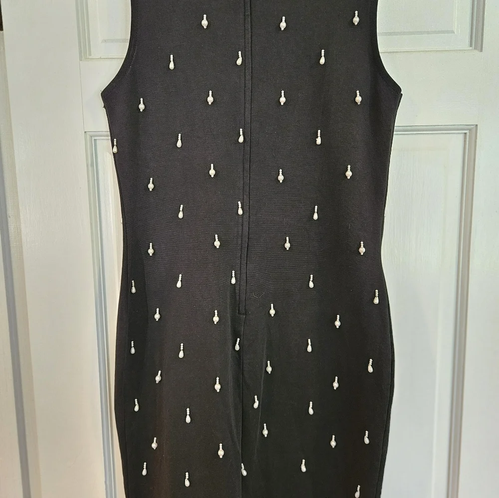 Outlander Evening Formal Black Beaded black dress sz S - Picture 2 of 7